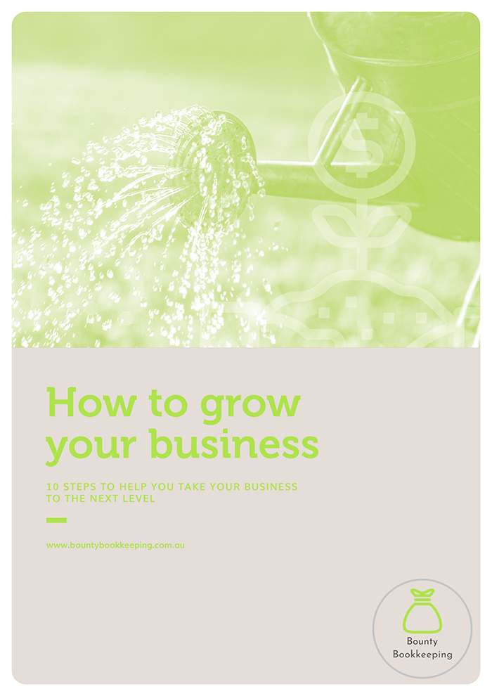 How To Grow Your Business Bounty Bookkeeping Cover